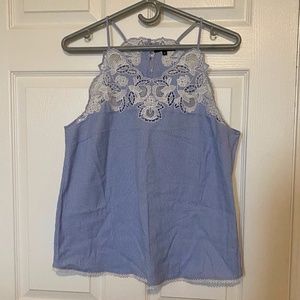 Summer cami with beautiful embroidered detailing